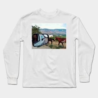 Van road trip journey in South Okanagan valley, British Columbia, Canada. Long Sleeve T-Shirt